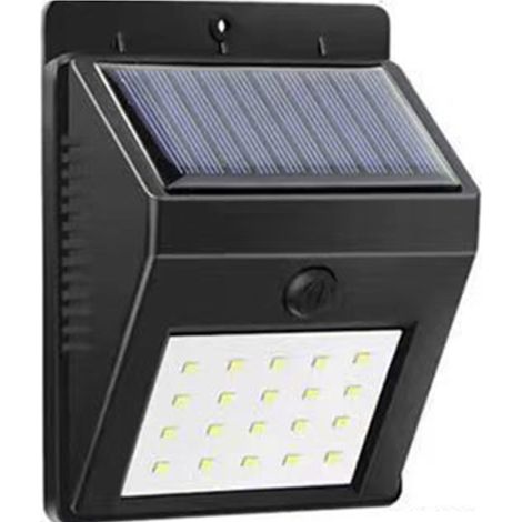 Lámpara solar de exterior con 100 LED recargables (20 luces)