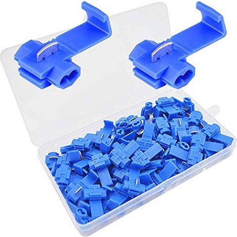 60-teiliges schottisches Schnellverbinder-Set mit Verriegelung – Blau (1/5)