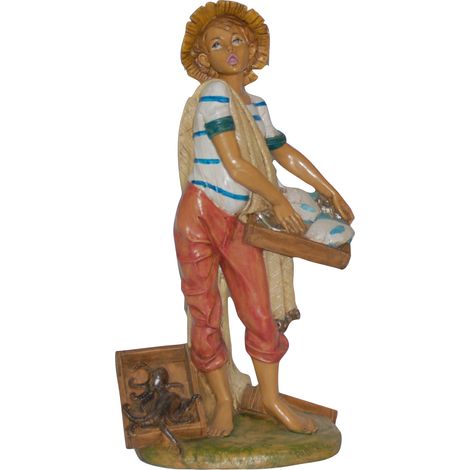 PESCIVENDOLO 30CM IN RESINA