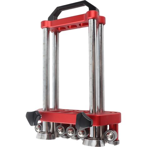 Cintreuse portable à rouleaux pour tôle, 2 stations, plage de cintrage de 0 à 100°, outil pour toitures métalliques permettant de réaliser des cintrages de 7 mm à 180 mm (1/5)