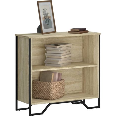 Bücherregal Sonoma-Eiche 80x31x74,5 cm Holzwerkstoff
