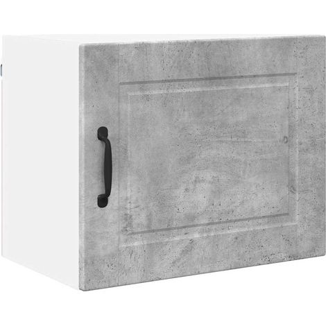 Meuble mural de cuisine,Armoire de cuisine avec étagère Gris béton 50 x 31 x 40 cm CFW50574 (1/5)