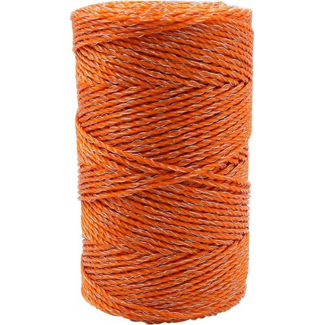 Clôture électrique Polywire 200 m pour clôtures Portables Acier Inoxydable à 3 brins (1/5)