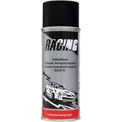 Peinture haute température - AUTO K - RACING - 650 °C - 400 ml - Noir