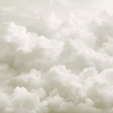 papier peint panoramique nuages blanc - Sanders & Sanders (1/5)