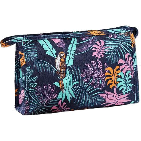 Trousse de maquillage de voyage pour femmes et filles (rectangle)