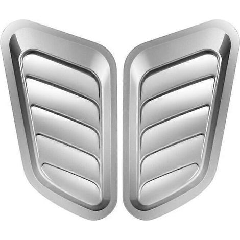 Lufteinlässe in der Motorhaube, Lufteinlässe im Turbo-Stil, dekorative Motorhaubenabdeckung, Sport-Style-Teile, aerodynamische Motorhaubenentlüftungen.