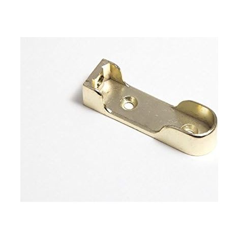 Lot de 8 douilles ovales en laiton plaqué laiton 65 mm de diamètre 16 mm (1/2)