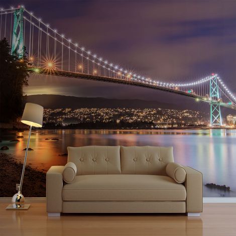 Fotomurale - Lions Gate Bridge - Vancouver (Canada) - 350x270 (1/4)