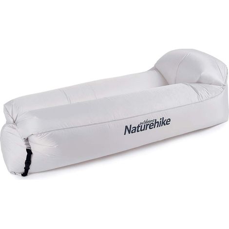 Lazy Lounger Chaise Longue Gonflable imperméable avec Paquet Portable pour Voyage, Camping, randonnée, fête à la Piscine et à la Plage (1/5)