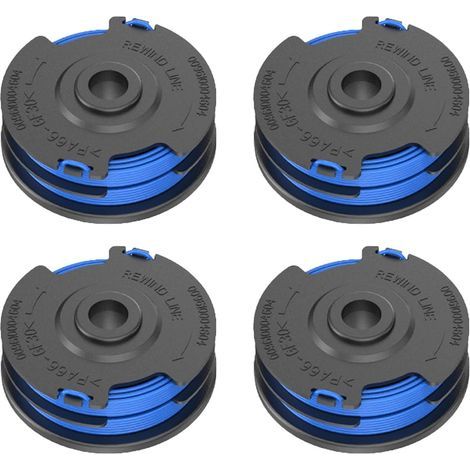 Lot de 4 Bobine de Rechange pour Greenworks G40LT, 8.3m X 1.65mm pour Tondeuse à Gazon Greenworks 40V G40LT G40LTK2 G40LTK2x (1/5)
