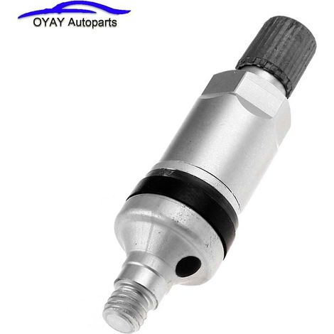 Lot de 4 valves de pneu en aluminium pour système de surveillance de la pression des pneus TPMS (1 pièce) pour Hyundai et Kia. (1/5)