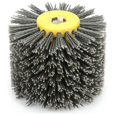 Wire Drawing Wheel Brush Burnishing Polishing Wheel Grit 80 (1/5)