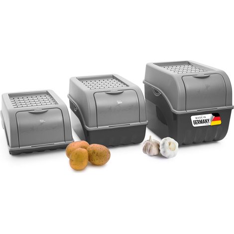 Novaliv Vorratsdose Kartoffelbox, Gemüsebox, Kartoffelkiste, Hält das Gemüse länger frisch (1/5)