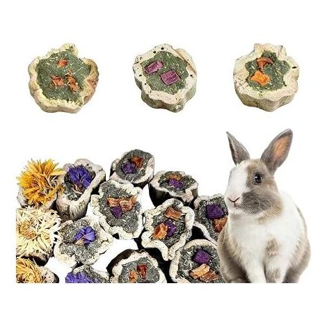 Kauspielzeug für Hamster, Kaninchen, Hamster, Meerschweinchen, Chinchillas und Zwergkaninchen (1/5)