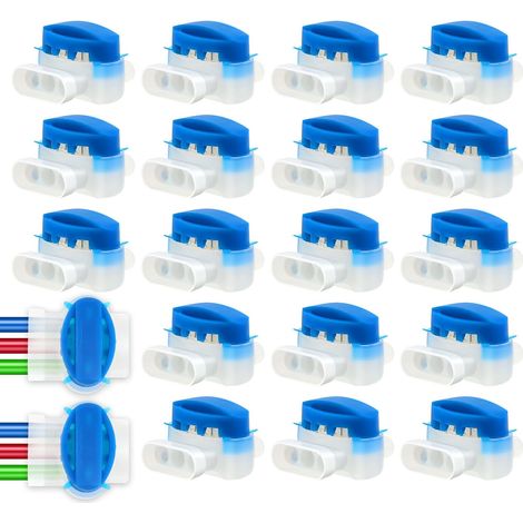 20 conectores de cable rellenos de resina para robot cortacésped. Conectores de cable rellenos de resina de gel. Conector 314 original. No necesita pelado. Para robot cortacésped Automower. (1/5)