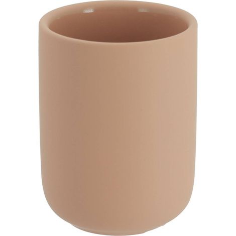 Taza gres efecto goma 300 ml - cappuccino - Tendance (1/2)