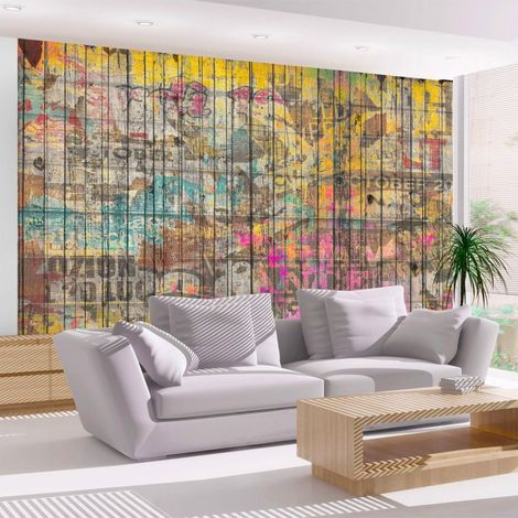 Papier peint style libre - 200 x 140 cm (1/4)