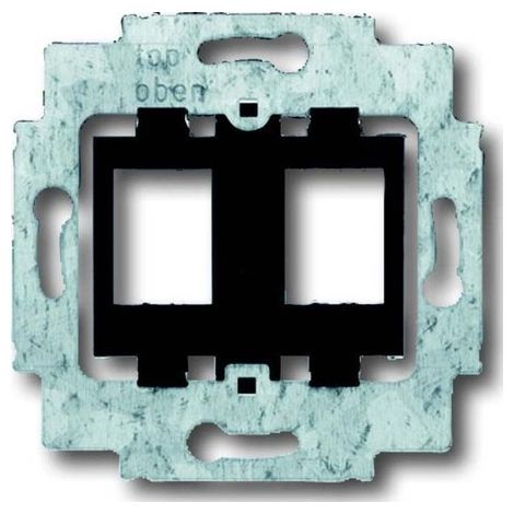BUSCH-JAEGER 1814 BAGUE-SUPPORT, SOCLE NOIR 1753-0-8063