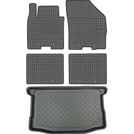 Suzuki Baleno II Schrägheck ab 05.2016 SET - Gummifußmatten + Kofferraummatte