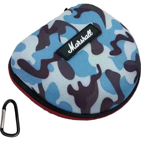 L'étui pour casque audio de couleur camouflage est facile à transporter et à ranger. (1/5)