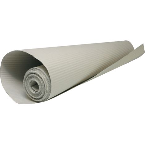 housse de protection de sol en carton ondulA  1x45 mt peinture blanchissante (1/2)
