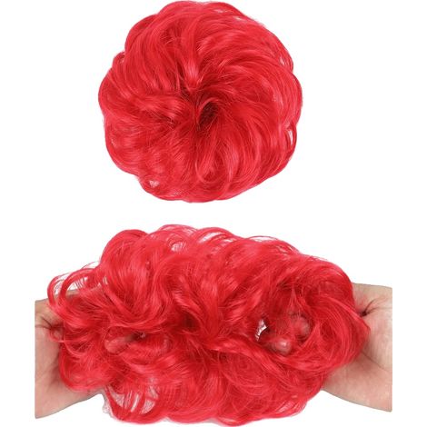Chignon sintetico riccio, elastico, facile da usare, 89 (1/2)