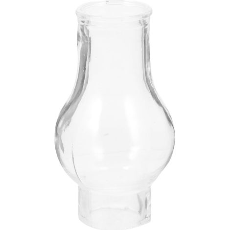 Antique Oil Lamp Shade Glass Lamp Shade Replacement Accessory for Lanterns and Windproof Lamps, Elegant Design, Easy to Assemble, Home and Outdoor Use (1/5)