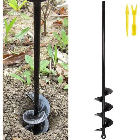 Gartenbohrer für Handbohrmaschine – Bodenbearbeitungsbohrer für Gartenpflanzen und Blühpflanzen (1/5)
