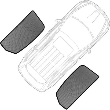 Pare Soleil Chaussette pour Tesla modèle 3/Y 2017-2022 2PCS (1/5)