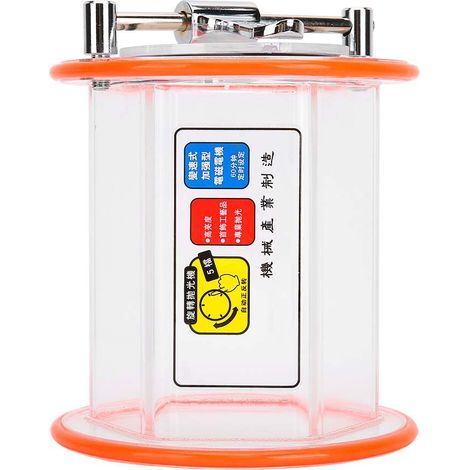 Tonneau de polissage rotatif pour bijoux - Machine à polir pour créateurs de bijoux (Modèle KT6808) (1/5)