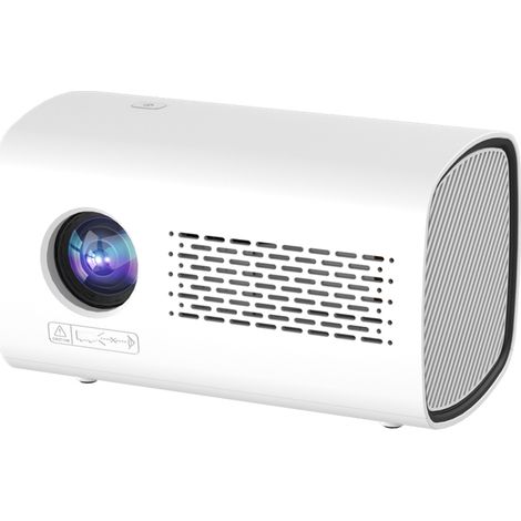 Mini projecteur 720p Wi-Fi 6 – 150 pouces, mise au point auto, haut-parleur, compatible box TV/PC (1/5)