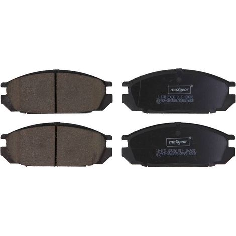 PLAQUETTES DE FREIN MAXGEAR NISSAN REAR PATROL 88-