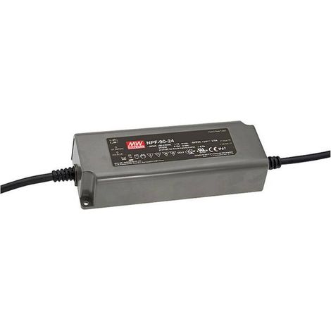 Mean Well NPF-90-12 Driver per LED, Trasformatore per LED Tensione costante, Corrente costante 90 W 7.5 A 7.2 - 12 V/DC (1/3)