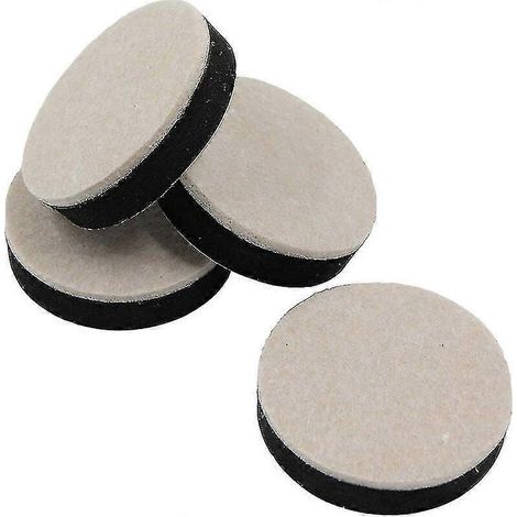 Rehausseurs de pieds de table - 4 pièces Diamètre : 63,5 mm Hauteur : 16,5 mm Rehausseurs de lit empilables Hauteur accrue Silencieux et résistants à l’usure. (1/5)