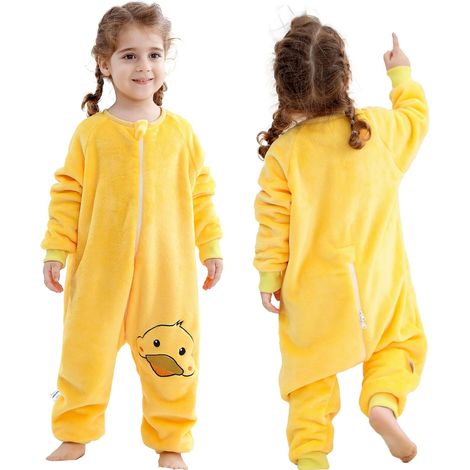 Gigoteuse a Pied 2.5 Tog pour Enfant 9-18 Mois, Ente (1/5)