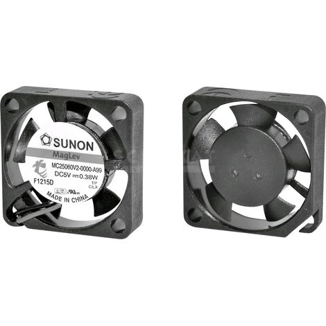 Sunon MF25060V21000UA99 Axiallüfter 5 V/DC 3.7 m³/h (L x B x H) 25 x 25 x 6 mm