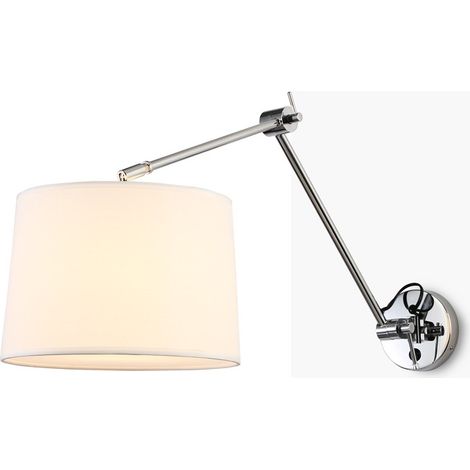 Zylindrische Wandleuchte mit klassischem, gebogenem Design