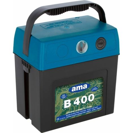 Elettrificatore Ranch Ama B400 a batteria con alimentazione 9/12V (1/2)