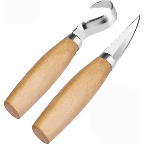 Set aus Holzschnitzmessern, grundlegendes DIY-Holzschnitzwerkzeug, geeignet für Holzbearbeitungsbegeisterte