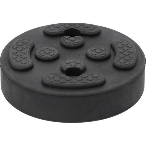 Kstools – Tampon en caoutchouc 11 pour ponts élévateurs – Ø 120 mm – Adhérence antidérapante – Matériau caoutchouc avec anneau métallique – Charge maximale