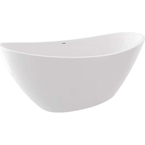 Polysan - Vasca da bagno freestanding Avila 170x80 cm, bianca 68641 (1/5)