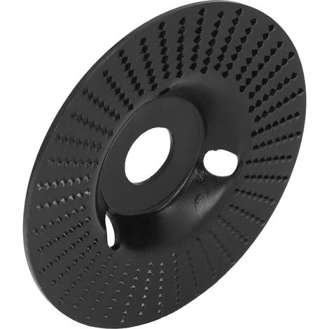 Disque de meulage 125 mm en acier à haut carbone pour sculpture, façonnage et polissage du bois, accessoire pour meuleuse d'angle (1/5)