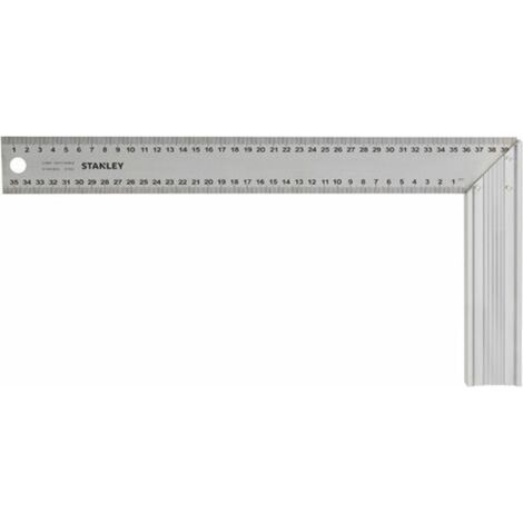 Squadra da falegname 400x200mm STANLEY 145687 (1/4)