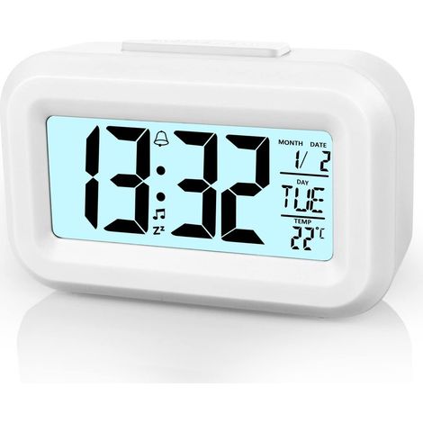Digitaler Wecker – Kinderwecker – Reisewecker – LED-Display – Verstellbar (1/5)