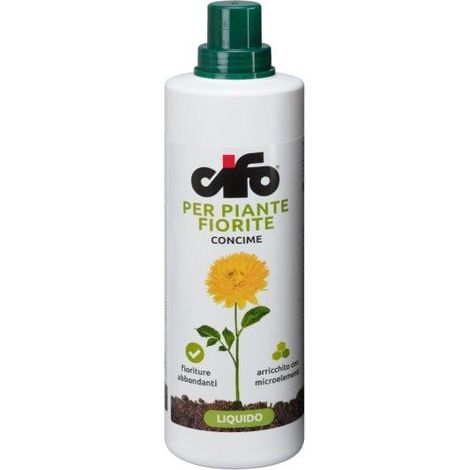 Concime Liquido Piante Fiorite Cifo 1 L (1/2)