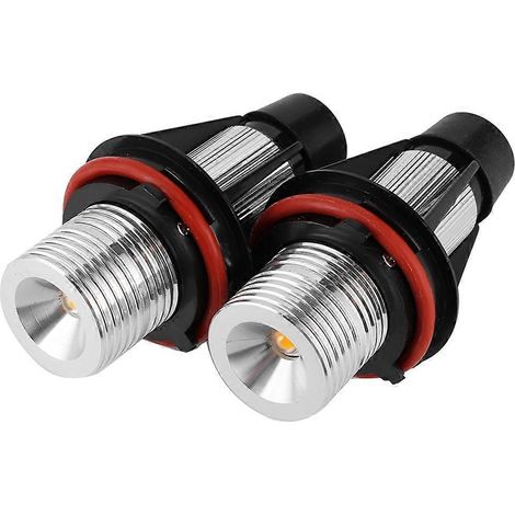 2 Stück 6000K 720lm LED-Auto-Angel-Eyes-Halo-Ringe-Lampe passend für E39 E53 E60 E63 E64