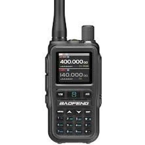 Krótkofalówka Baofeng UV-5R EU MINI USB-C Bluetooth VHF UHF Pasmo Lotnicze Grey