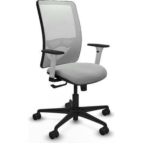 Silla de oficina piqueras y crespo Zulema blanco espuma cómoda (1/2)