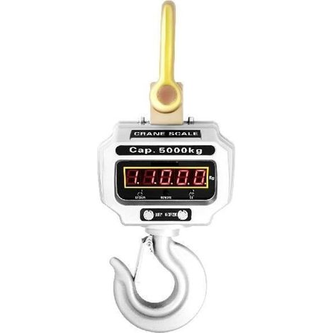 Échelle de grue Balances de grue numériques 1T 3T 5T avec télécommande Mini outils de Gadgets de précision d'équilibre de Bascula for crochet de suspension industriel Balance suspendue numérique à u (1/5)